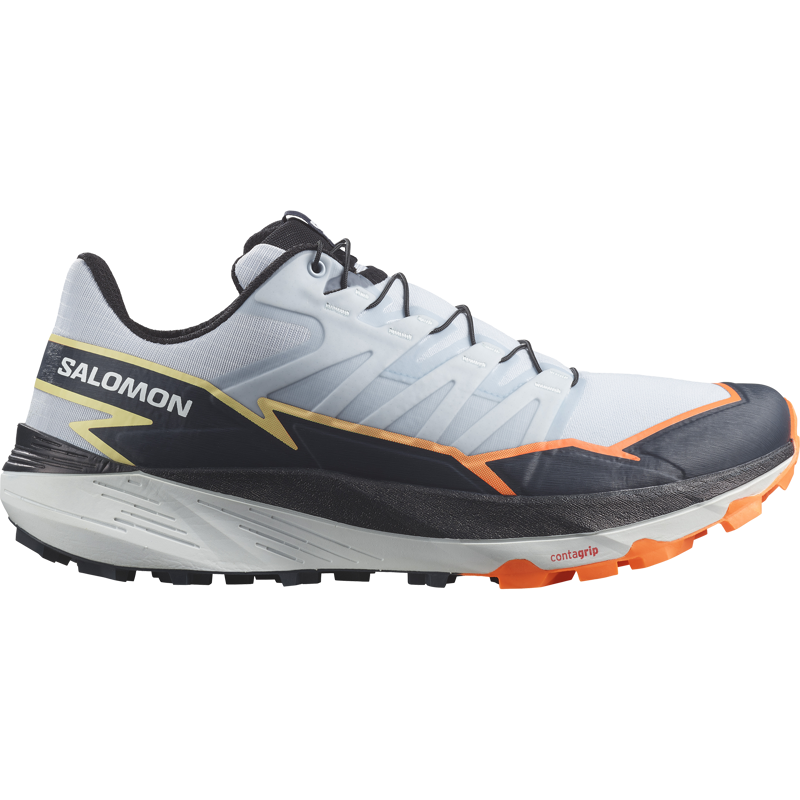 Salomon Mens Thundercross Heather/India Ink/Shocking Orange-1